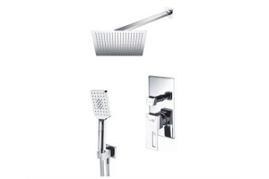 A16590 Встраиваемый комплект для душа с верхней душевой насадкой и лейкой