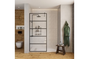 Полка DIWO Смоленск П16102 черный муар - 2