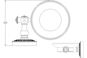 Мыльница Zorg Antic AZR 06 SL - 2