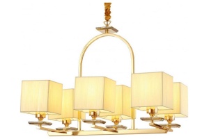 Подвесная люстра LUMINA DECO Liniano LDP 17100-6 GD