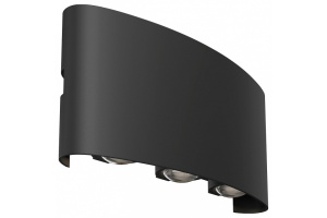 Уличный настенный светодиодный светильник Maytoni Strato O417WL-L6B3K