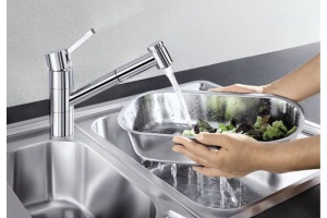 Смеситель для кухонной мойки Blanco Tivo хром (517648) - 3