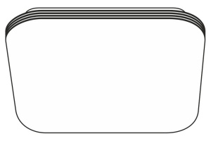 Потолочный светодиодный светильник Citilux Симпла CL714K24SV