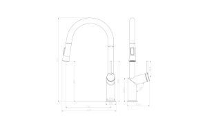 Смеситель Lemark Minima для кухонной мойки LM3850C - 2