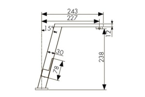 Смеситель для кухонной мойки  KAISER Vico (30144-5) - 2