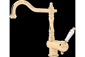 Смеситель для кухни Rav Slezak Labe золото