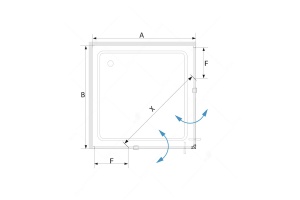 Душевой уголок RGW SV-33B 06323388-14 - 2