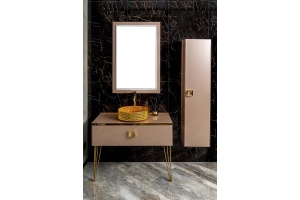 Зеркало с подсветкой Armadi Art Dolce 105х70 розовый - 3