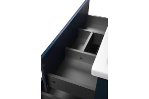 Тумба для комплекта Am.Pm Gem 60 белый глянец, с 2 ящиками - 3