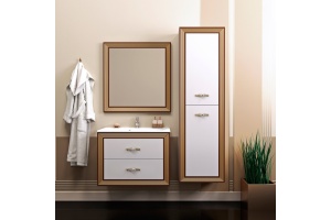 Зеркало Opadiris Карат 80 золотая патина - 2