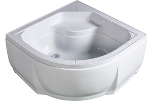 Поддон душевой полукруглый River Wemor 90/44 C (10000002426)