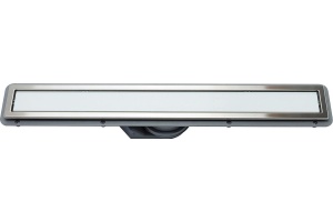 Душевой лоток Pestan Confluo Premium Line 850 белое стекло/сталь - 3