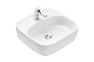 Раковина накладная Aquaton Одри 42 белый