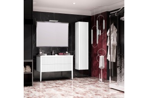 Тумба под раковину Opadiris Рубинно 120 белый - 3