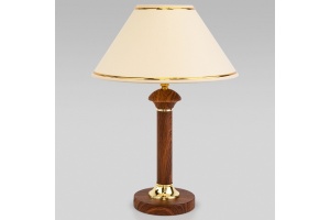 Настольная лампа декоративная Eurosvet Lorenzo 60019/1 орех