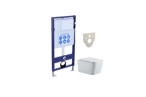SET AQUATEK ЛИБРА N (рама AQUATEK Standard INS-0000012(без клавиши и крепежа)+унитаз ЛИБРА New AQ0530N-00 с тонким сиденьем soft-close