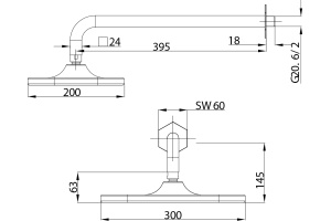 Душевой комплект Lemark Prizma LM3922C - 3