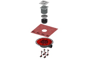 Душевой трап TECE TECEdrainpoint S KDP-S110 с сифоном в комплекте