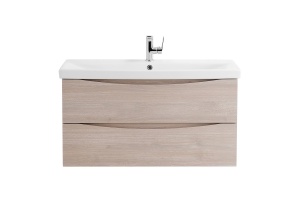 Тумба с раковиной Belbagno Marino-Cer 100 светлое дерево