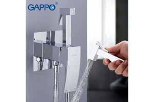 Смеситель с гигиеническим душем Gappo Jacob G7207-1