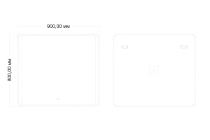 Зеркало с подсветкой 