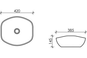 Рукомойник Ceramica Nova Element CN5017 - 2