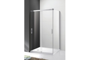 Душевой уголок Cezares Tandem Soft AH-2-120/90-P-Cr-R стекло punto - 3