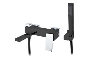 Смеситель для ванны Boheme Q черный хром