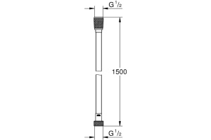 Душевой шланг Grohe Silverflex 26346000 - 3