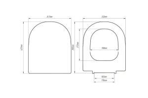 Сиденье для унитаза Berges  (010603) - 3