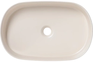 Раковина накладная Allen Brau Fantasy Oval 55х36 бежевый матовый - 3