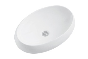 Раковина накладная Ceramalux N белый (9030А) - 2
