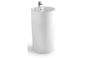 Раковина напольная CeramaLux N 46 см белый (NB135)