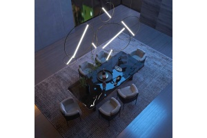 Подвесной светильник Eurosvet Element 90283/1 бронза - 2