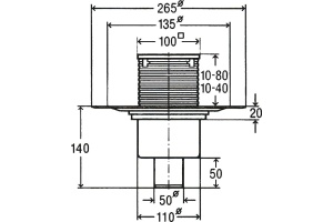 Душевой трап Viega Advantix 583224 - 2