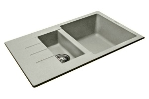 Мойка кухонная Lava D2 серая - 2