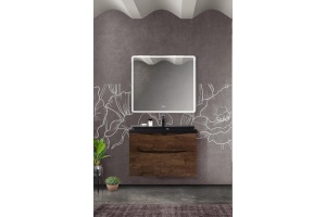 Комплект мебели BelBagno Marino 80 темное дерево - 2