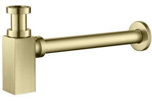 Сифон для раковины Timo (959/17L) золото матовое