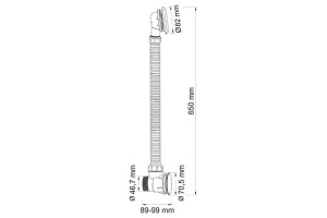NEW A204 Слив-перелив для ванны - 3