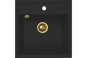 Мойка кухонная Zorg Granit GR 515 BLACK BRONZE бронза