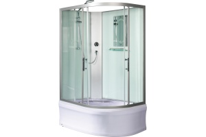 Душевая кабина Weltwasser WW500 HALLE 1201 L 120х90 хром (10000003250)