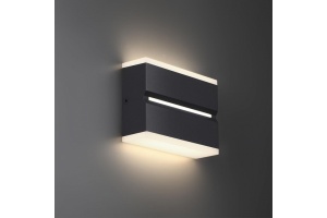 Уличный настенный светодиодный светильник Novotech Street Strait 359196 - 2