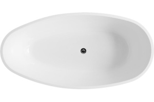 Акриловая ванна BelBagno BB42-1700 perl