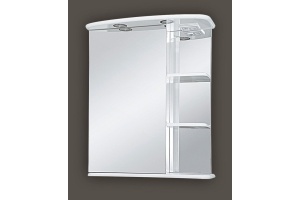 Зеркало-шкаф Misty Магнолия 60 L с подсветкой - 3