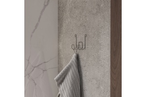 Крючок DIWO Смоленск П16537 двойной, хром - 3