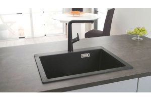 Мойка из гранита Blanco Pleon серый (521679) - 3