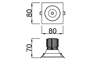 Встраиваемый светильник Mantra Formentera C0079 - 2