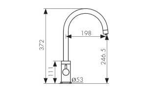 Смеситель Kaiser Merkur 26744-5 для кухонной мойки, серебро - 2