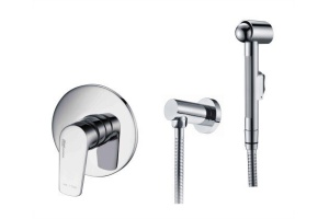 A06156 Встраиваемый комплект для биде со шлангом 100 см