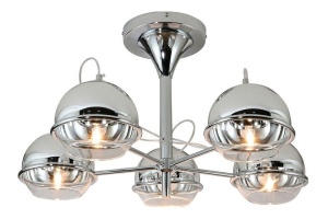 Люстра на штанге LUMINA DECO Veroni LDC 1029-5 CHR